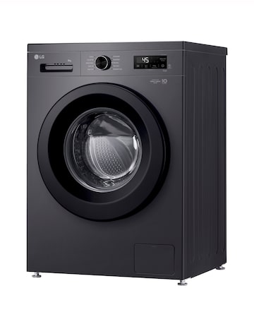 LG X10 Series Direct Drive F4X1008NMK 8kg Washing Machine - Slate Grey