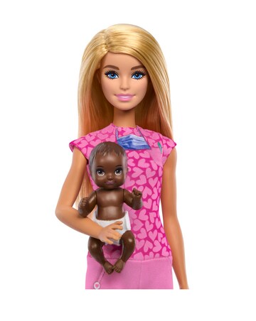 Barbie Baby Doctor Doll and Playset