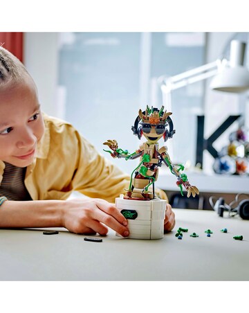 LEGO Marvel Dancing Groot Buildable Animated Toy 76297