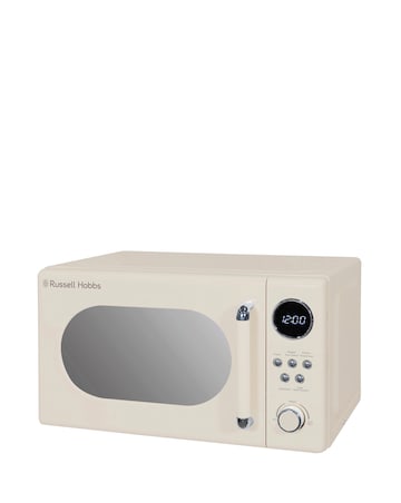 Russell Hobbs RHM2044C Retro 20 Litre Cream Digital Microwave