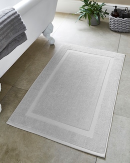 Egyptian Cotton Bathmat Silver Grey