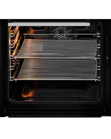 Beko KDVF100X Double Oven with Grill - Gas Range Cooker - Stainless Steel