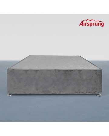 Airsprung Velvet Divan Base No Drawers