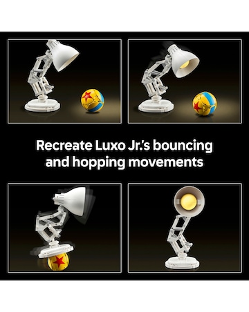 LEGO Ideas Disney Pixar Luxo Jr., Buildable Display Model 21357