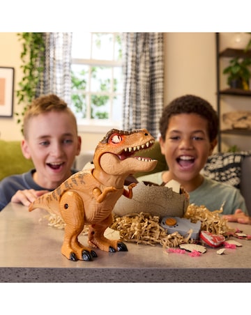 Jurassic World Primal Hatch Interactive Hatching T.Rex Tyrannosaure Dino