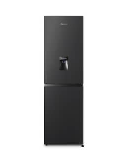 Fridgemaster MC55240DEB Fridge Freezer with Water Dispenser- E Rated