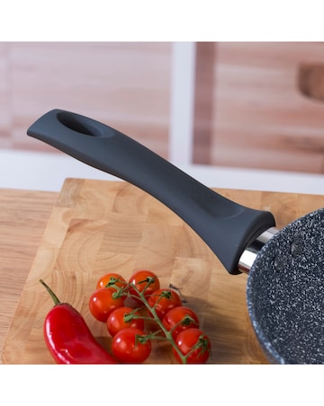 Russell Hobbs Nightfall Stone 2 Piece Frying Pan Set - 20cm, 24cm