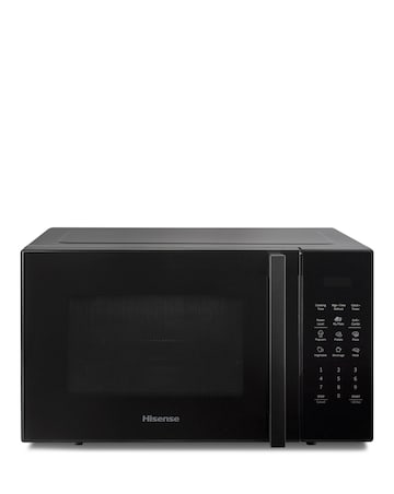 Hisense H29MOBS9HGUK Black Microwave Grill 29L