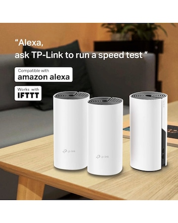 TP-Link AC1200 Deco 3 Pack Whole Home Mesh WiFi - GE Ports