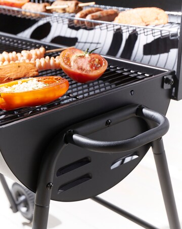 Oil Drum Charcoal BBQ