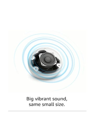 Amazon Echo Dot (5th Gen 2022) Smart Speaker with Alexa - Glacier White