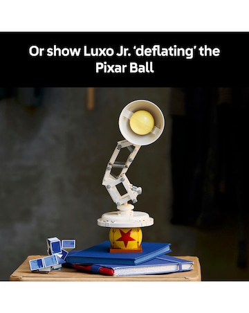 LEGO Ideas Disney Pixar Luxo Jr., Buildable Display Model 21357