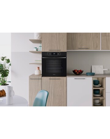 Indesit Turn&Go IO 253 B UK Built-In Electric Single Oven Black Install