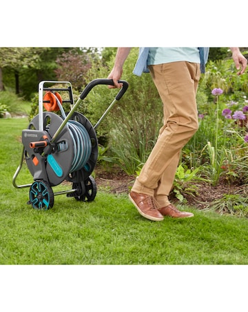Gardena CleverRoll 50m Hose Trolley Set
