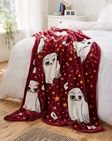 Harry Potter Hedwig Cushion Blanket