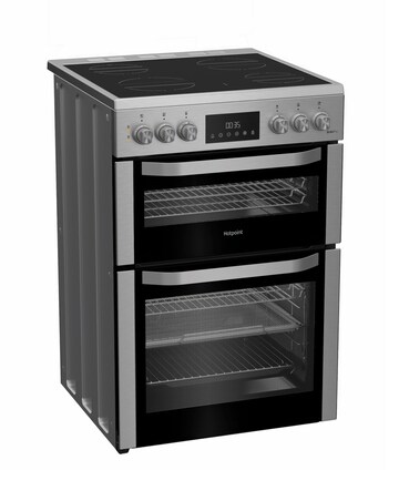 Hotpoint HDE6VDCAX 60cm Electric Double Cooker with Air Fry Install