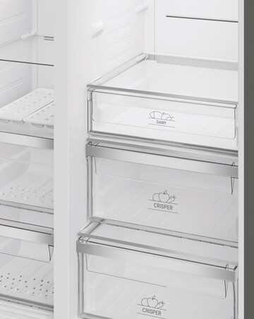 Hotpoint HPG26583WXP4UK Dual No Frost American Fridge Freezer - Silver