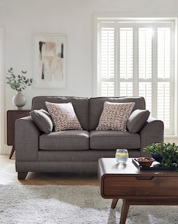 Hilliard Fabric 2 Seater Sofa