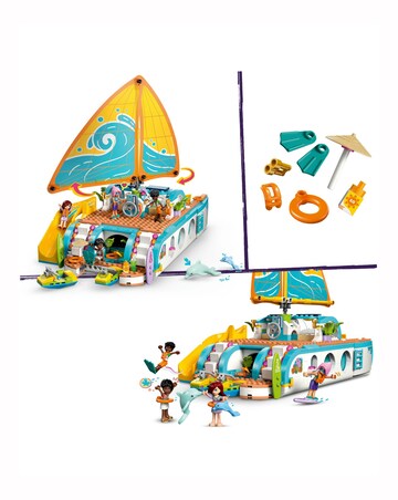 LEGO Friends Travel Boat Adventure, Kids' Building Kit 42664