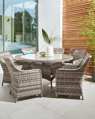 James 6 Seater Dining Set