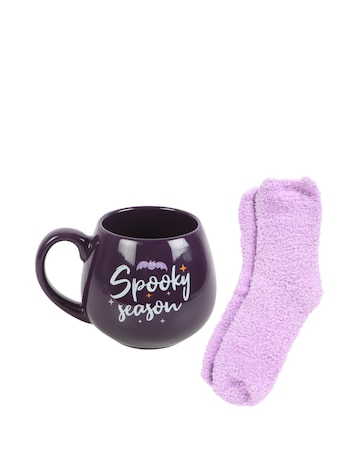 Spooky Season Mug and Socks Set