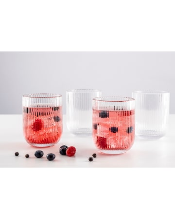 Ravenhead Linear Set of 4 Tumblers