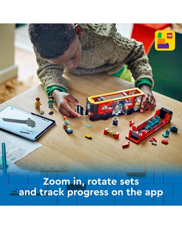 LEGO City Red Double-Decker Sightseeing Bus Toy 60407