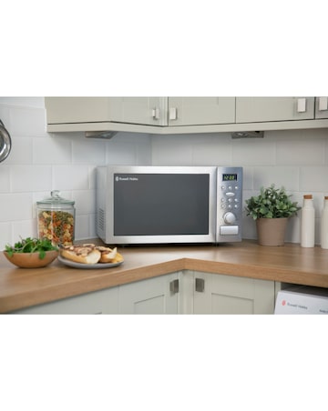 Russell Hobbs 25 Litre Stainless Steel Digital Combination Microwave