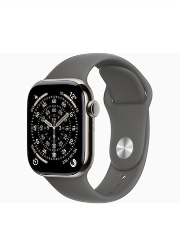 Apple Watch Series 11 GPS + Cellular 42mm - Stone Grey Sport Band - M/L