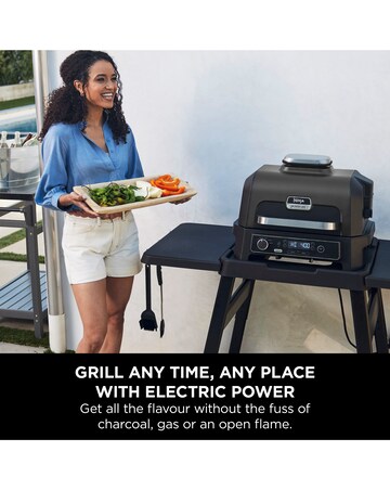 Ninja Woodfire OG850UK Pro XL Electric BBQ Grill and Smoker