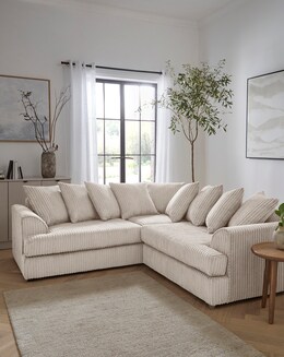 Ferguson Jumbo Cord Corner Sofa