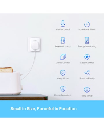 TP-Link Tapo P110 Smart Wi-Fi Plug - 4 Pack