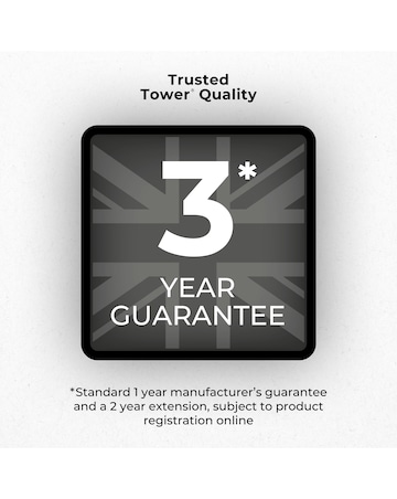 Tower Black 50L Curved Sensor Bin