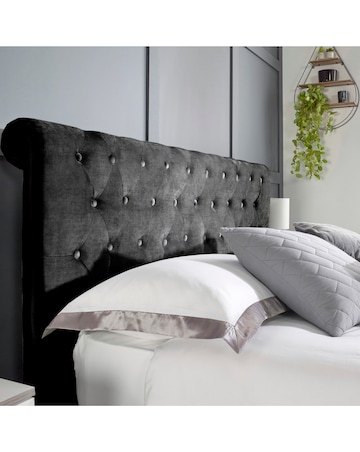 Aspire Chesterfield Side Lift Ottoman Bed