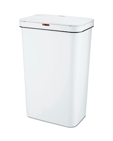Tower 50L Rectangular Sensor Bin White