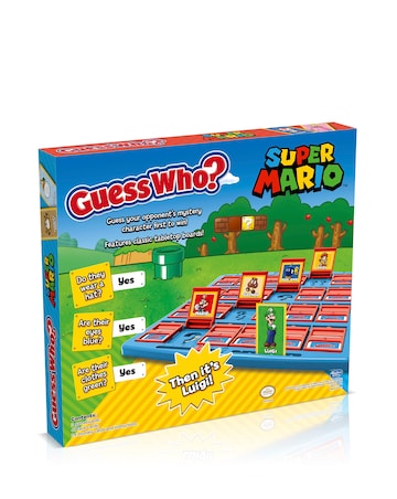 Super Mario Guess Who Board Game