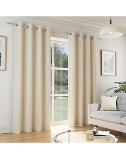 Tokyo Velvet Eyelet Curtains
