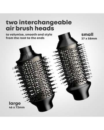 Revamp Volume & style hot brush styler 2-in-1