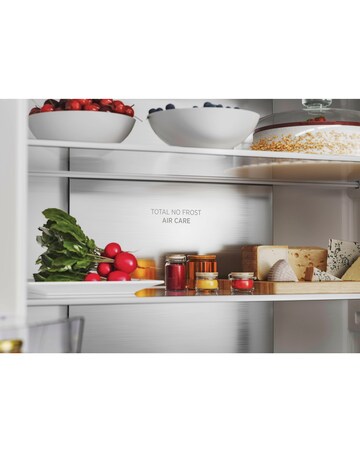 Hoover HHCR3818ENPL Non-Plumbed Total No Frost American Fridge Freezer - Silver