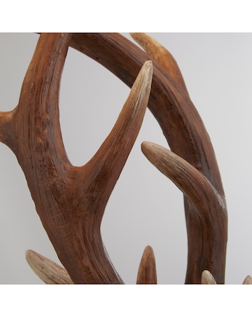 Antler Wood Effect Table Lamp