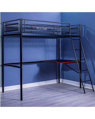 X Rocker Icarus XL Gaming High Sleeper with Desk