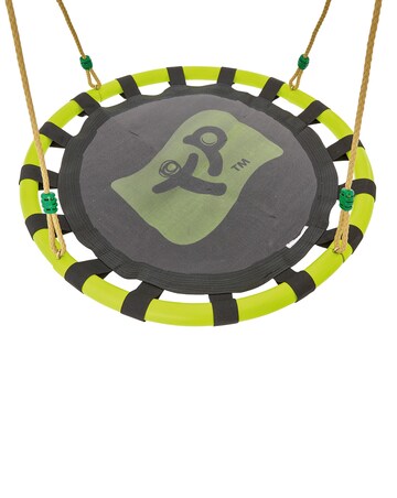 TP Eagle Wooden Swing Set with Large Nest Swing