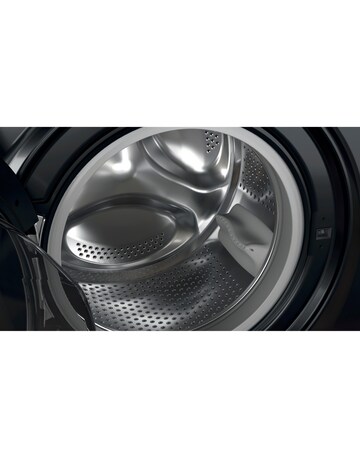 Hotpoint Anti-Stain NSWM 846 BS UK 8kg 1400rpm Washing Machine Black + Install