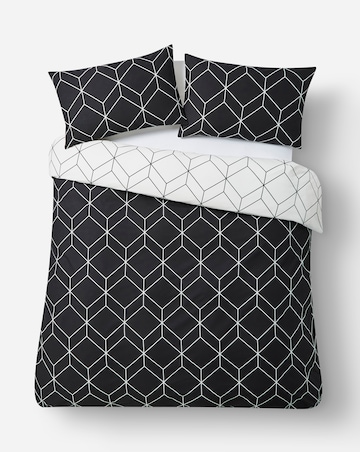 Oberon Monochrome Duvet Set