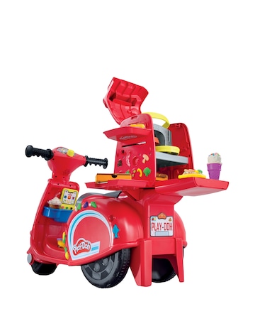 Play-Doh Pizza Delivery Kids Scooter Playset