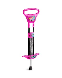 Xootz Rider LED Pogo - Pink Leopard
