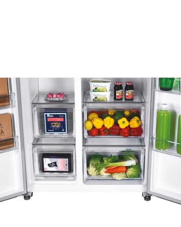 Hoover HHSBSO-6174XWDK-1 90cm Slim Non Plumbed Water Dispenser Fridge Freezer