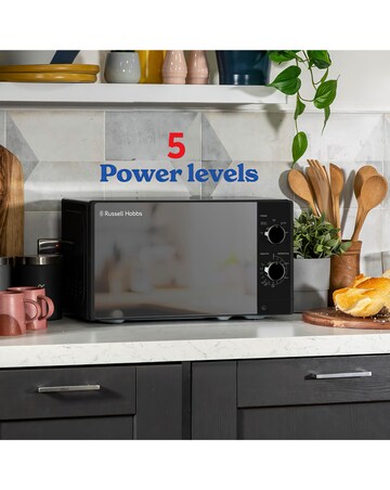 Russell Hobbs RHM2027B 20L Black Manual Microwave