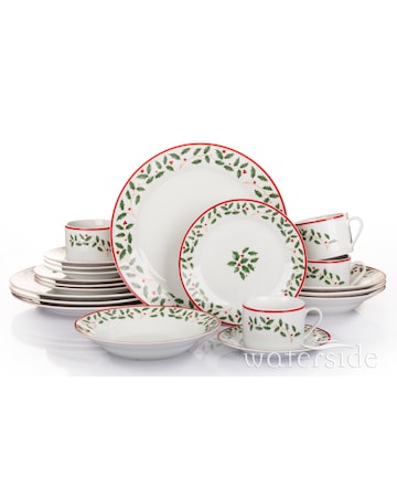 Waterside Holly 20 Piece Dinner Set