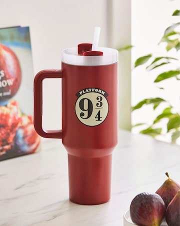 Harry Potter 'Platform 9 & 3/4' 1200ml Tumbler & Straw